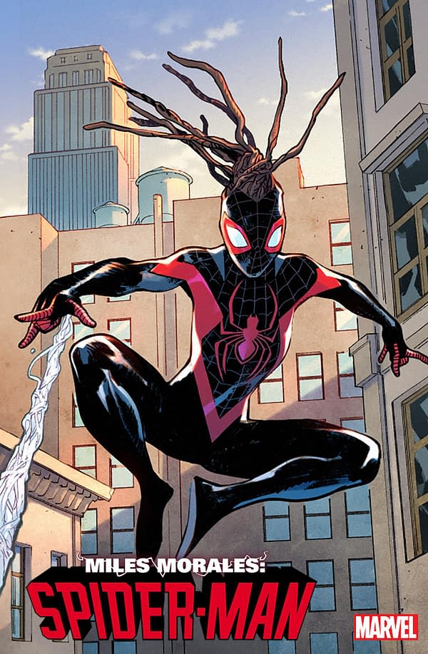Cover image for MILES MORALES: SPIDER-MAN 11 SARA PICHELLI NEW CHAMPIONS VARIANT