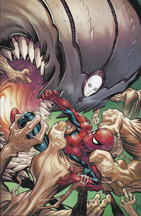 Cover image for AMAZING SPIDER-MAN 38 ED MCGUINNESS VIRGIN VARIANT [GW]