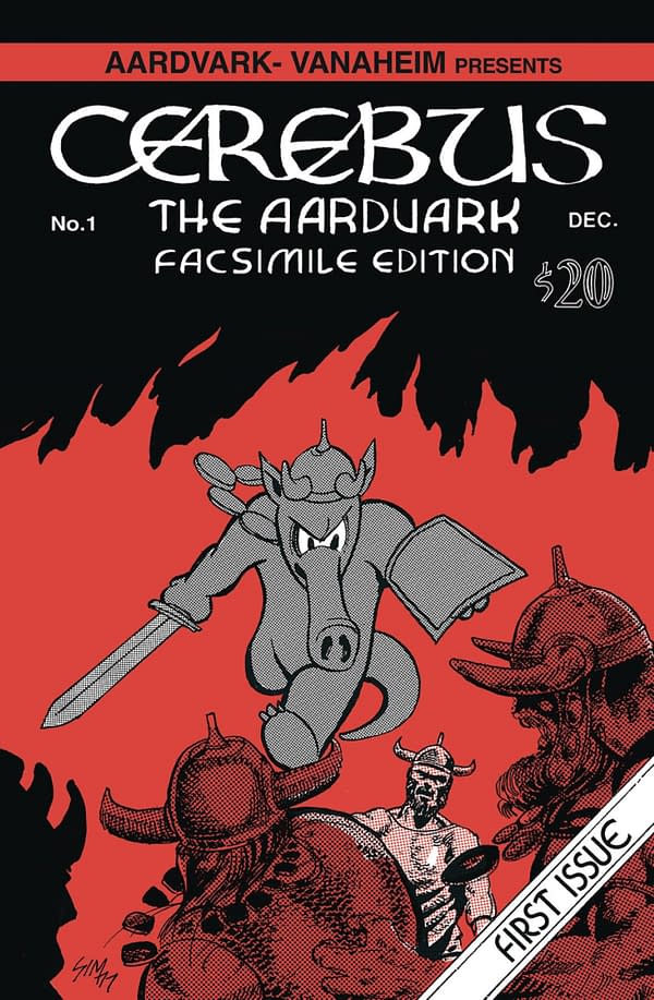 Dave Sim to Publish "Facsimile Cerebus The Aardvark" #1 in March 2024