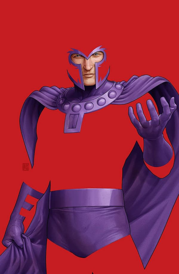 Cover image for RESURRECTION OF MAGNETO 1 JOHN TYLER CHRISTOPHER NEGATIVE SPACE VIRGIN VARIANT [ FHX]