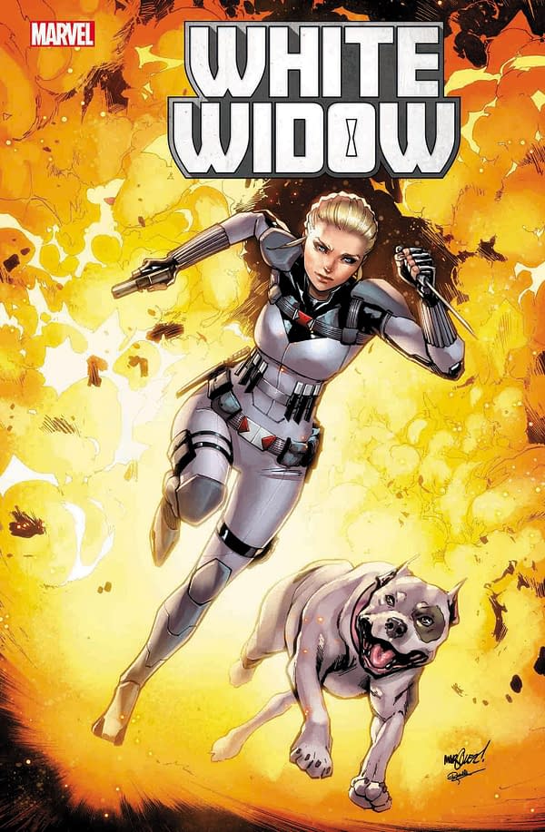 Cover image for WHITE WIDOW #4 DAVID MARQUEZ COVER