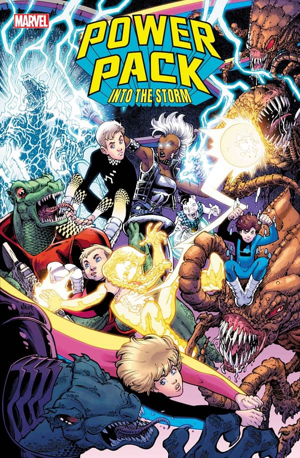 Cover image for POWER PACK: INTO THE STORM #3 TODD NAUCK VARIANT