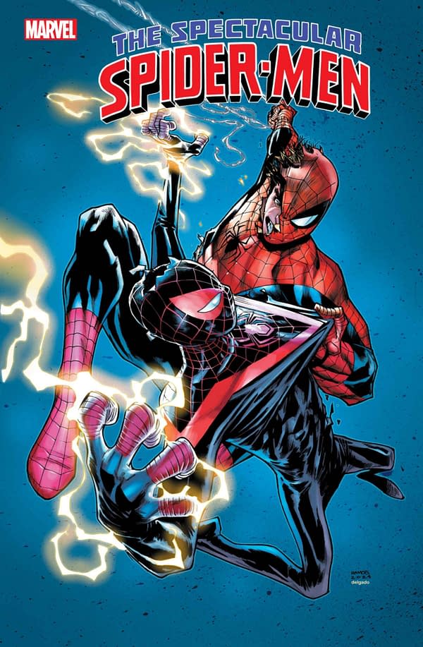 Cover image for SPECTACULAR SPIDER-MEN #5 HUMBERTO RAMOS COVER