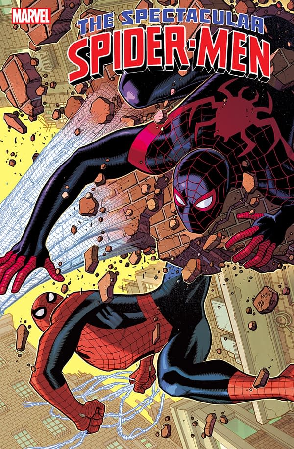 Cover image for THE SPECTACULAR SPIDER-MEN #5 NICK BRADSHAW VARIANT