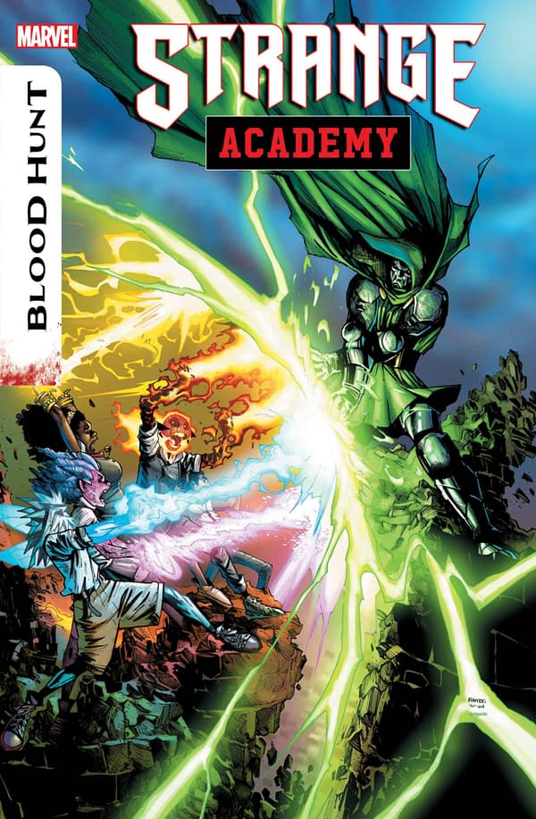 Cover image for STRANGE ACADEMY: BLOOD HUNT #3 HUMBERTO RAMOS COVER