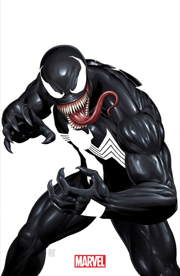 Cover image for VENOM WAR #1 JOHN TYLER CHRISTOPHER VIRGIN NEGATIVE SPACE VARIANT [VW]