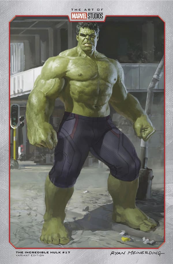 Cover image for INCREDIBLE HULK #17 RYAN MEINERDING MARVEL STUDIOS VARIANT