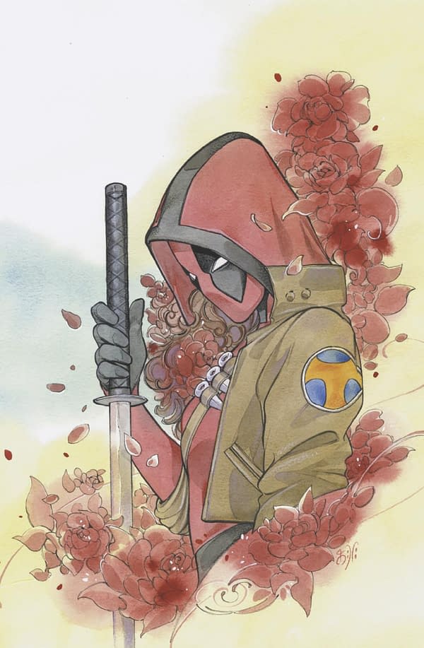 Cover image for DEADPOOL #7 PEACH MOMOKO VIRGIN VARIANT