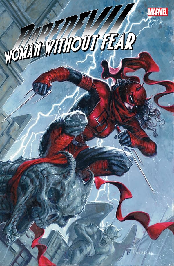 Cover image for DAREDEVIL: WOMAN WITHOUT FEAR #3 DAVIDE PARATORE VARIANT