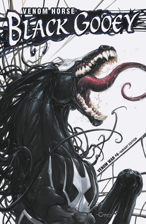 Cover image for VENOM WAR #4 CLAYTON CRAIN VENOM HORSE VARIANT [VW]