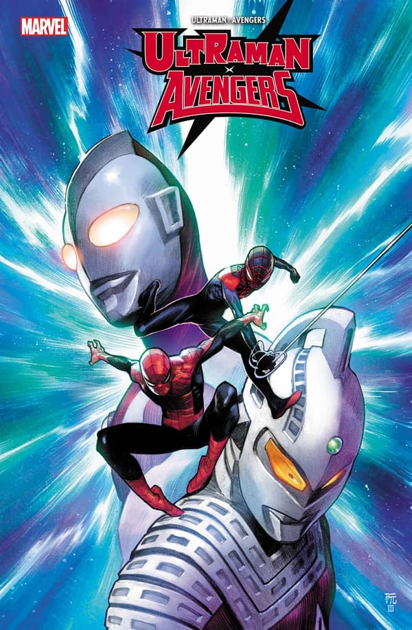 Cover image for ULTRAMAN X AVENGERS #4 DIKE RUAN COVER