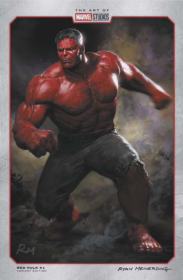 Cover image for RED HULK #1 MARVEL STUDIOS VARIANT [DOOM]