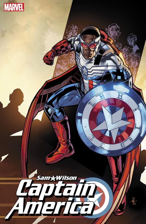 Cover image for SAM WILSON, CAPTAIN AMERICA #2 CHRIS ALLEN BLACK HISTORY MONTH VARIANT