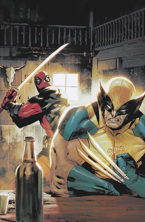 Cover image for DEADPOOL/WOLVERINE #3 RAFAEL DE LATORRE VIRGIN VARIANT