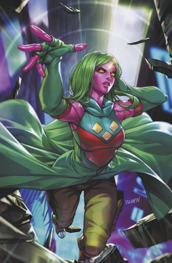 Cover image for NEW CHAMPIONS #3 DERRICK CHEW VIV VISION VIRGIN VARIANT