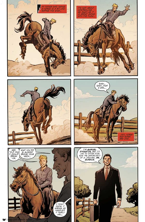 Interior preview page from Flash Gordon #7