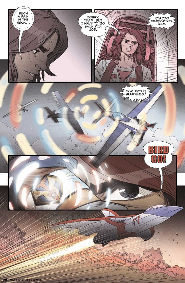 Interior preview page from Gatchaman: Only One Earth #2