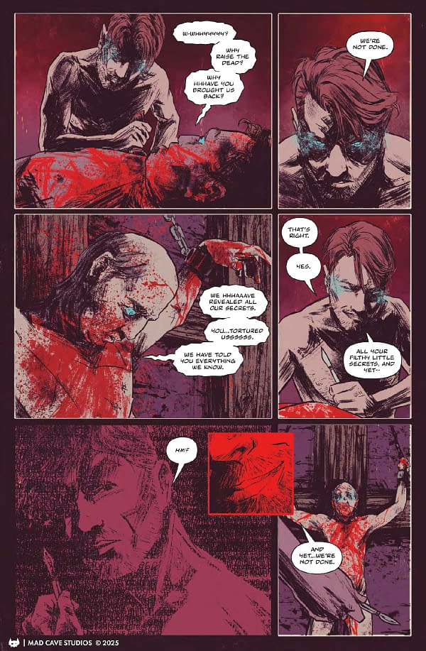 Interior preview page from Hexiles #5