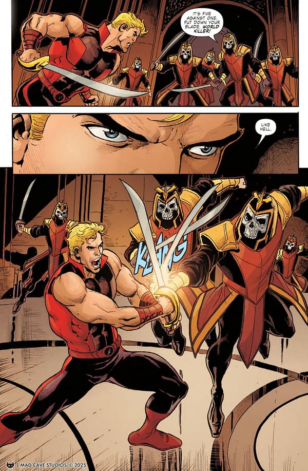 Interior preview page from Flash Gordon #8
