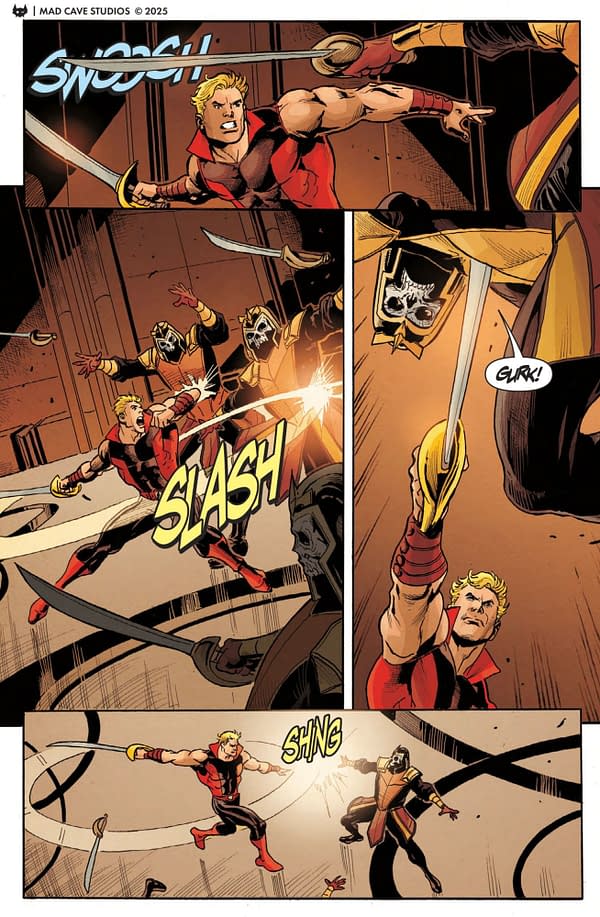 Interior preview page from Flash Gordon #8