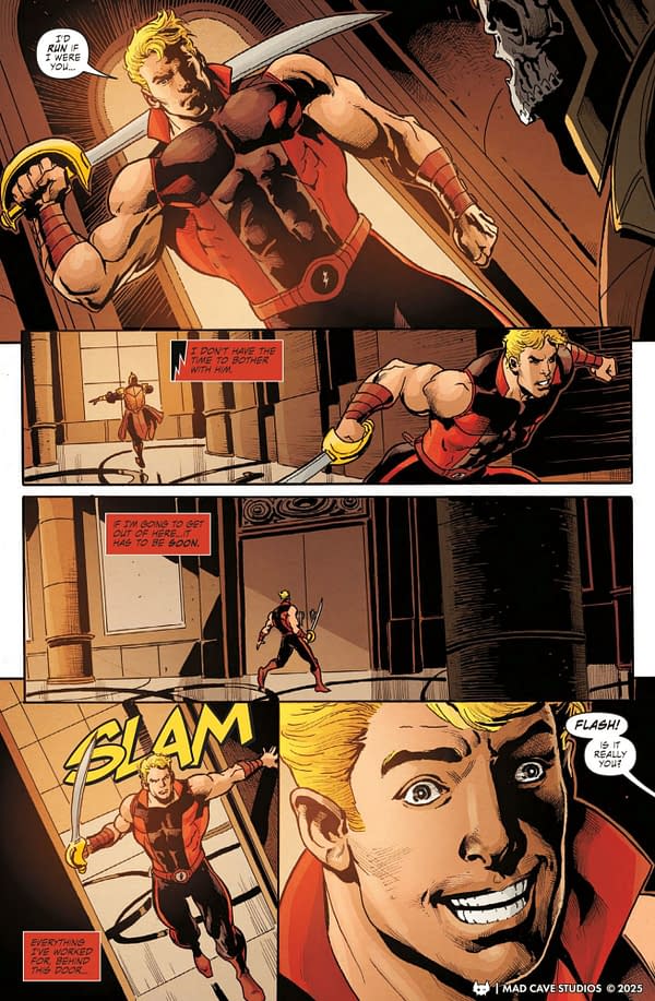 Interior preview page from Flash Gordon #8