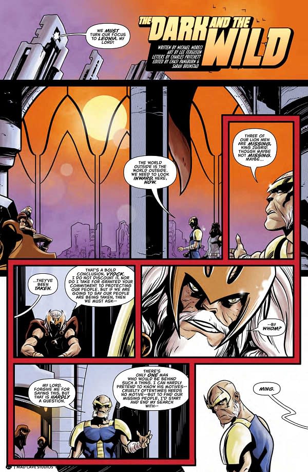 Interior preview page from Flash Gordon Quarterly #3
