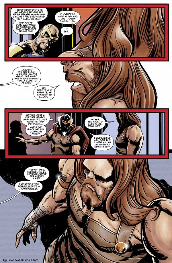 Interior preview page from Flash Gordon Quarterly #3