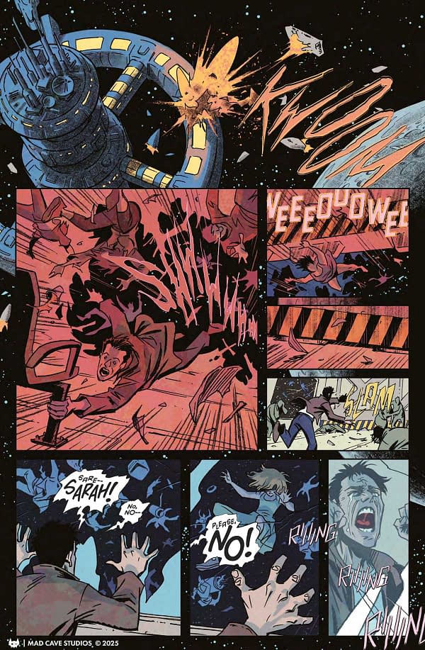 Interior preview page from Missing On The Moon #4