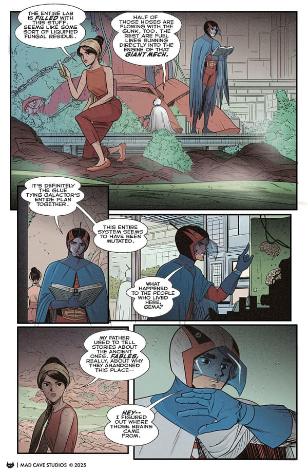 Interior preview page from Gatchaman: Only One Earth #3