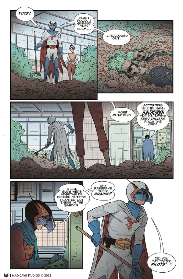 Interior preview page from Gatchaman: Only One Earth #3