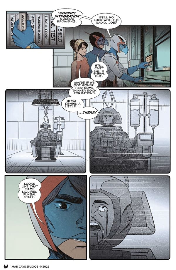Interior preview page from Gatchaman: Only One Earth #3