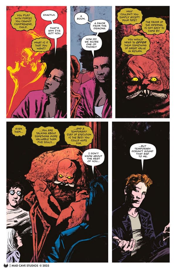 Interior preview page from Hexiles #6