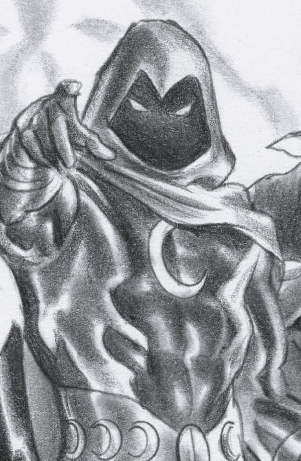 Cover image for MOON KNIGHT: FIST OF KHONSHU #8 ALEX ROSS TIMELESS VIRGIN SKETCH VARIANT