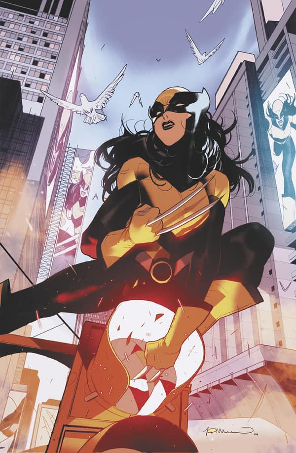 Cover image for LAURA KINNEY: WOLVERINE #6 SIMONE DI MEO X-23 VIRGIN VARIANT