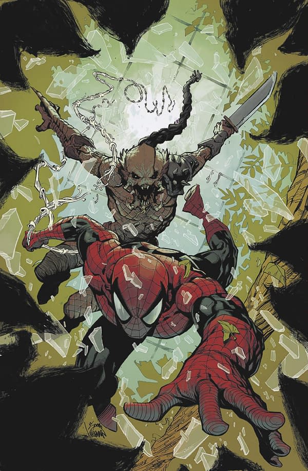 Cover image for PREDATOR VS. SPIDER-MAN #2 RYAN STEGMAN VIRGIN VARIANT