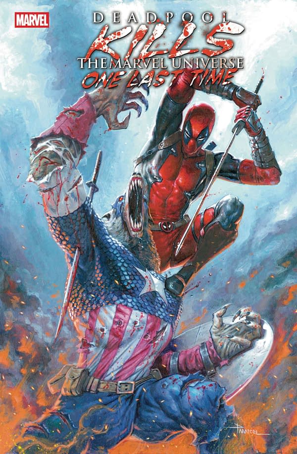 Cover image for DEADPOOL KILLS THE MARVEL UNIVERSE ONE LAST TIME #2 DAVIDE PARATORE COVER
