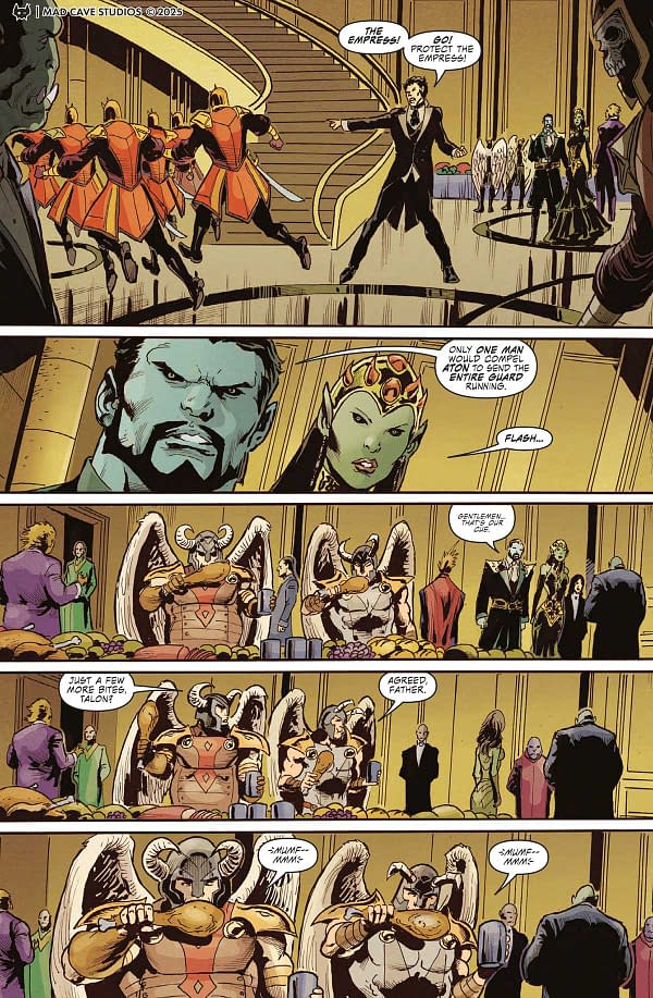 Interior preview page from Flash Gordon #9