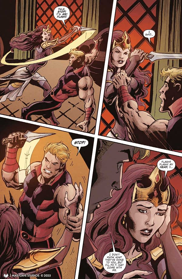 Interior preview page from Flash Gordon #9
