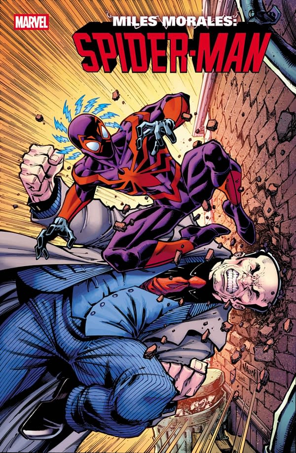 Cover image for MILES MORALES: SPIDER-MAN #34 TODD NAUCK BRING ON THE BAD GUYS VARIANT