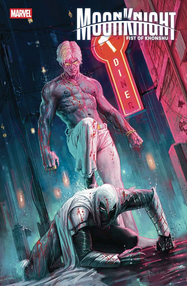 Cover image for MOON KNIGHT: FIST OF KHONSHU #9 DAVIDE PARATORE COVER