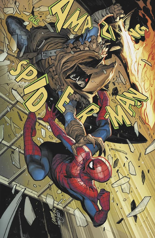 Cover image for AMAZING SPIDER-MAN #5 PEPE LARRAZ VIRGIN VARIANT