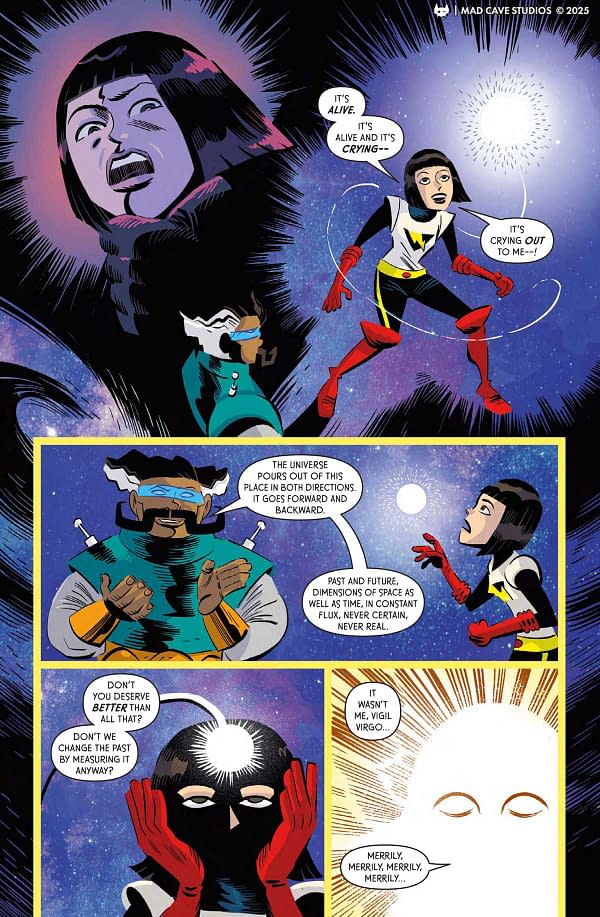 Interior preview page from Galaxy of Madness #10