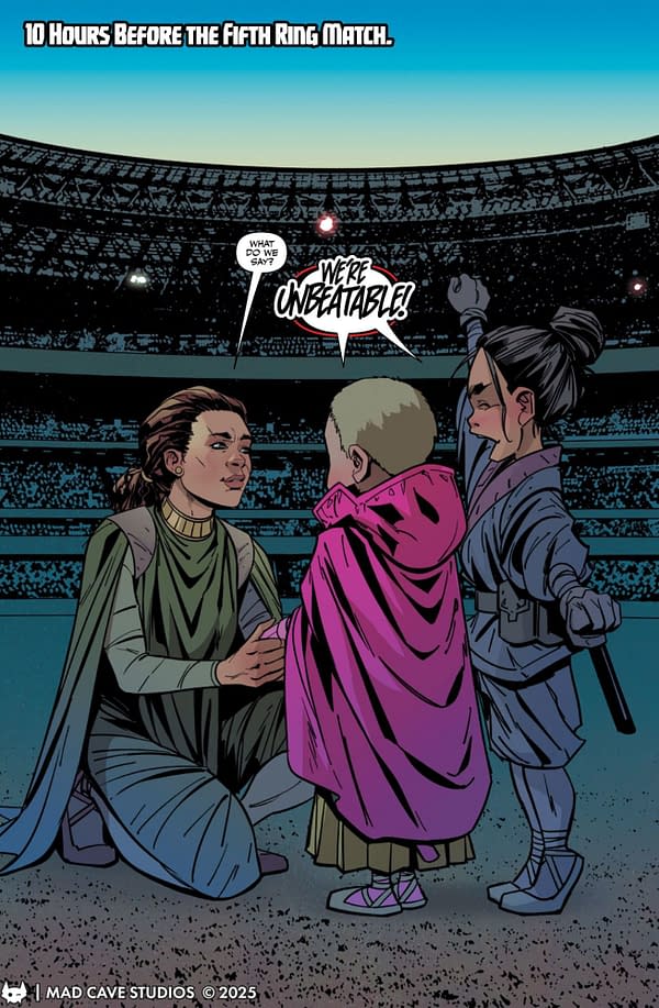 Interior preview page from Blade Forger #5