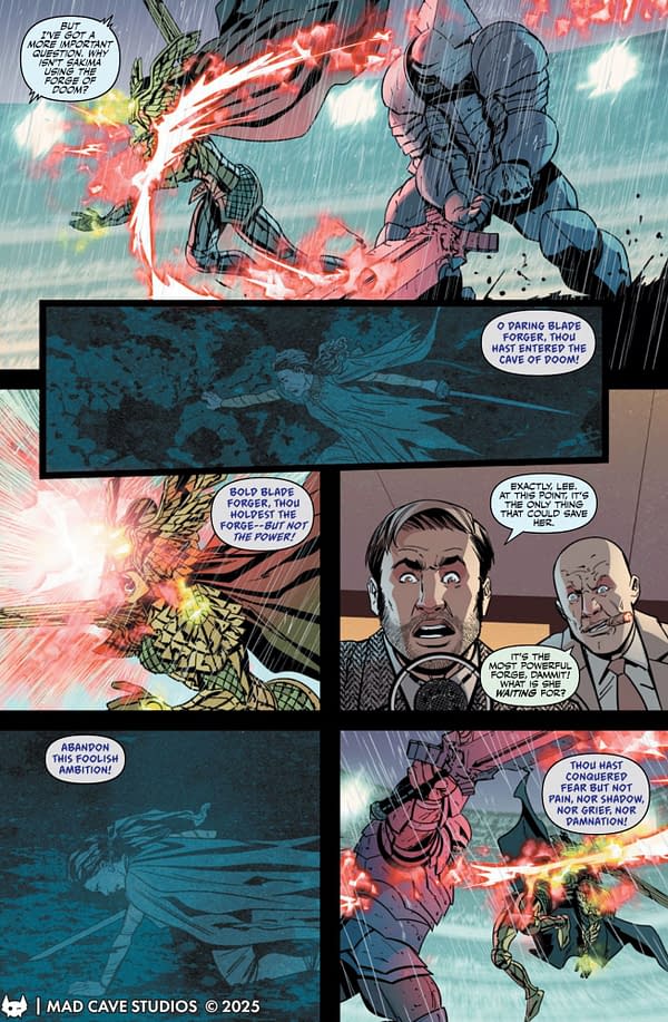 Interior preview page from Blade Forger #5