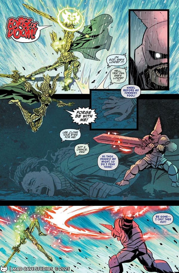 Interior preview page from Blade Forger #5