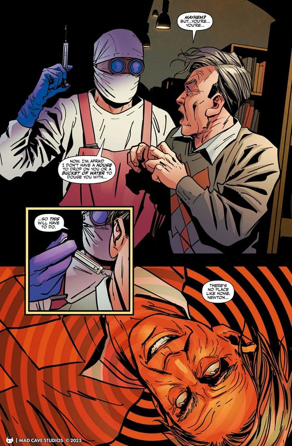 Interior preview page from Whatever Happened to the Crimson Justice #2