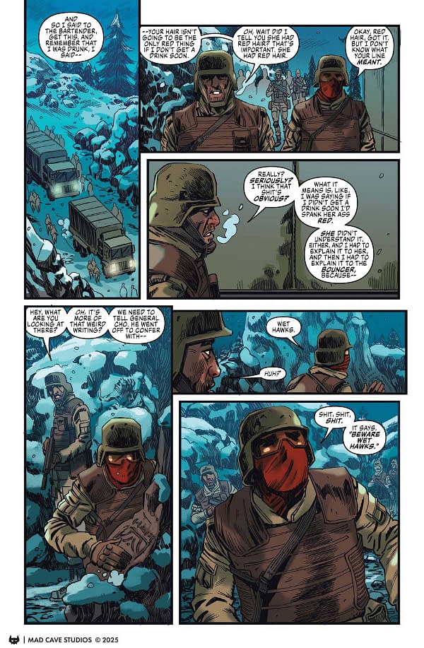 Interior preview page from Dark Pyramid #5