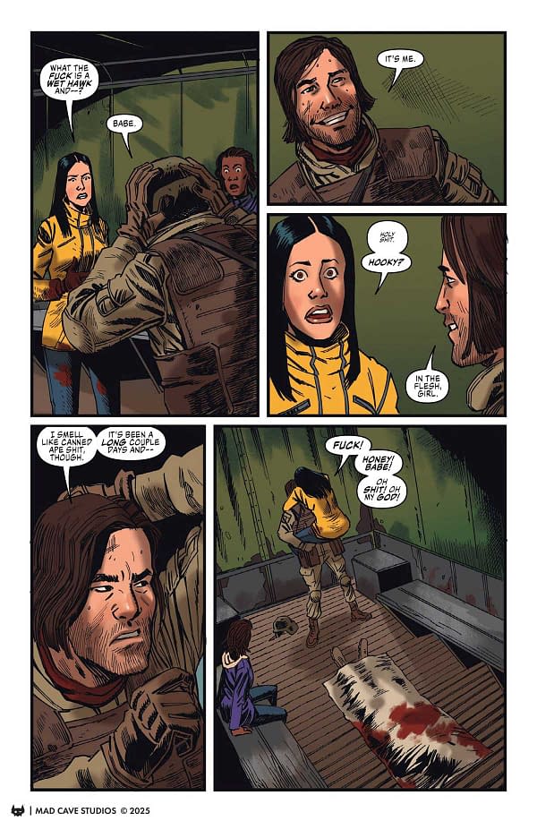 Interior preview page from Dark Pyramid #5