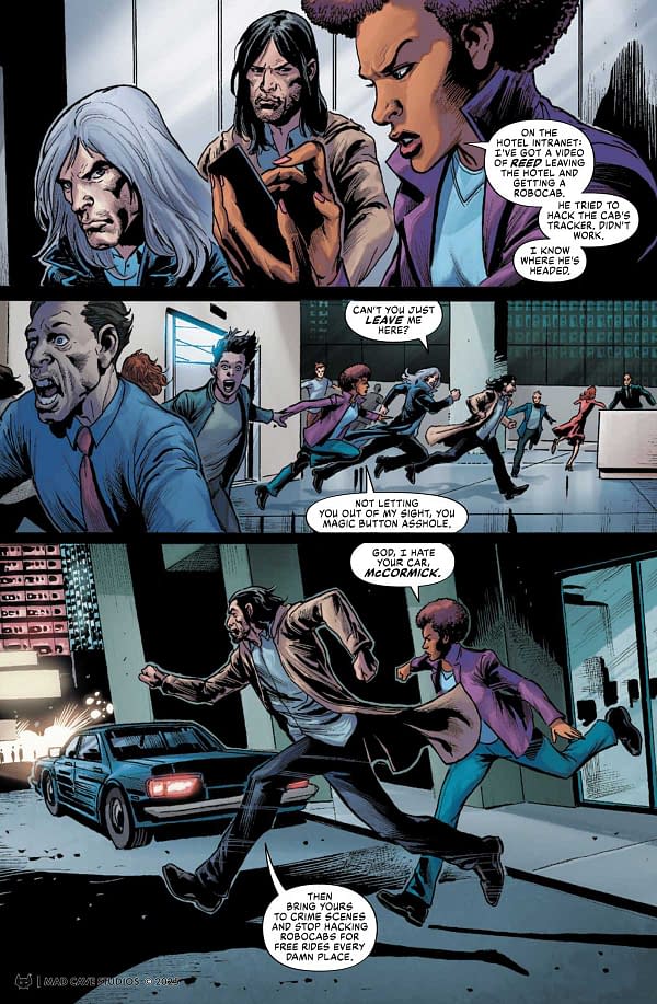 Interior preview page from Endless Night #2