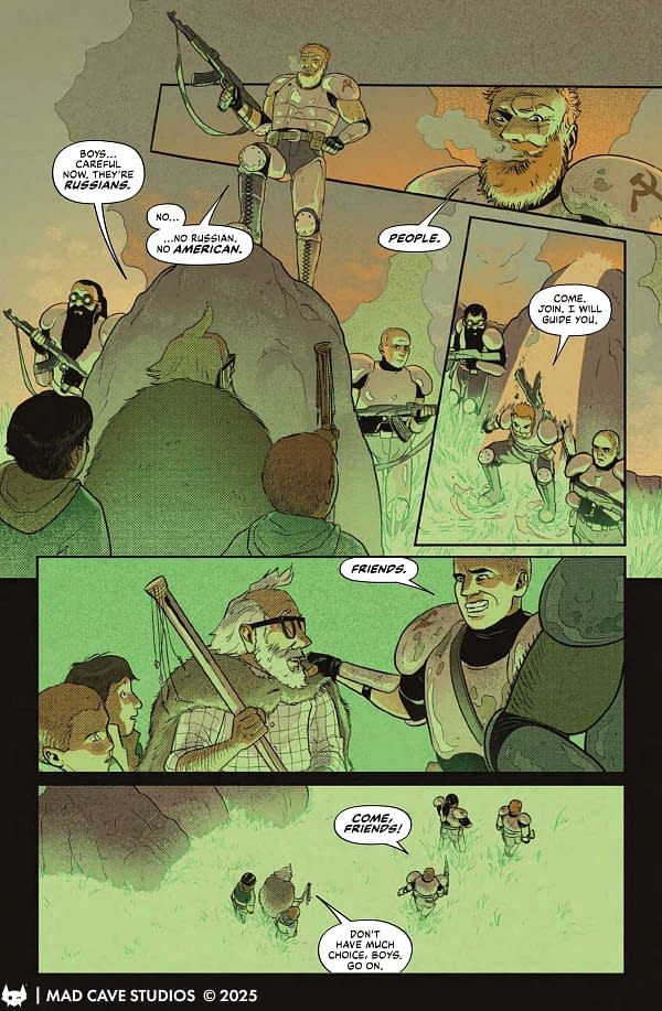 Interior preview page from Far Down Below #4